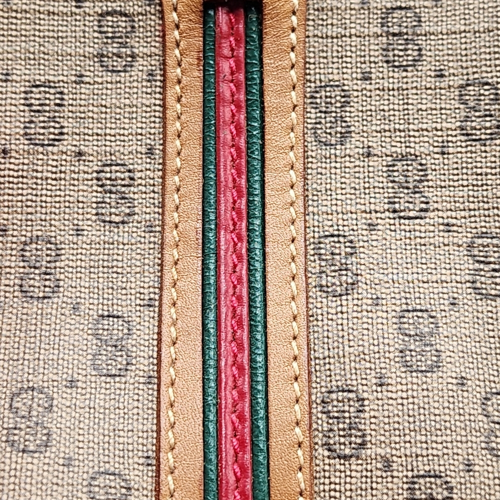 Gucci Rare Micro GG Clutch Web, RARE, Vintage + Dust Bag - Picture 17 of 17